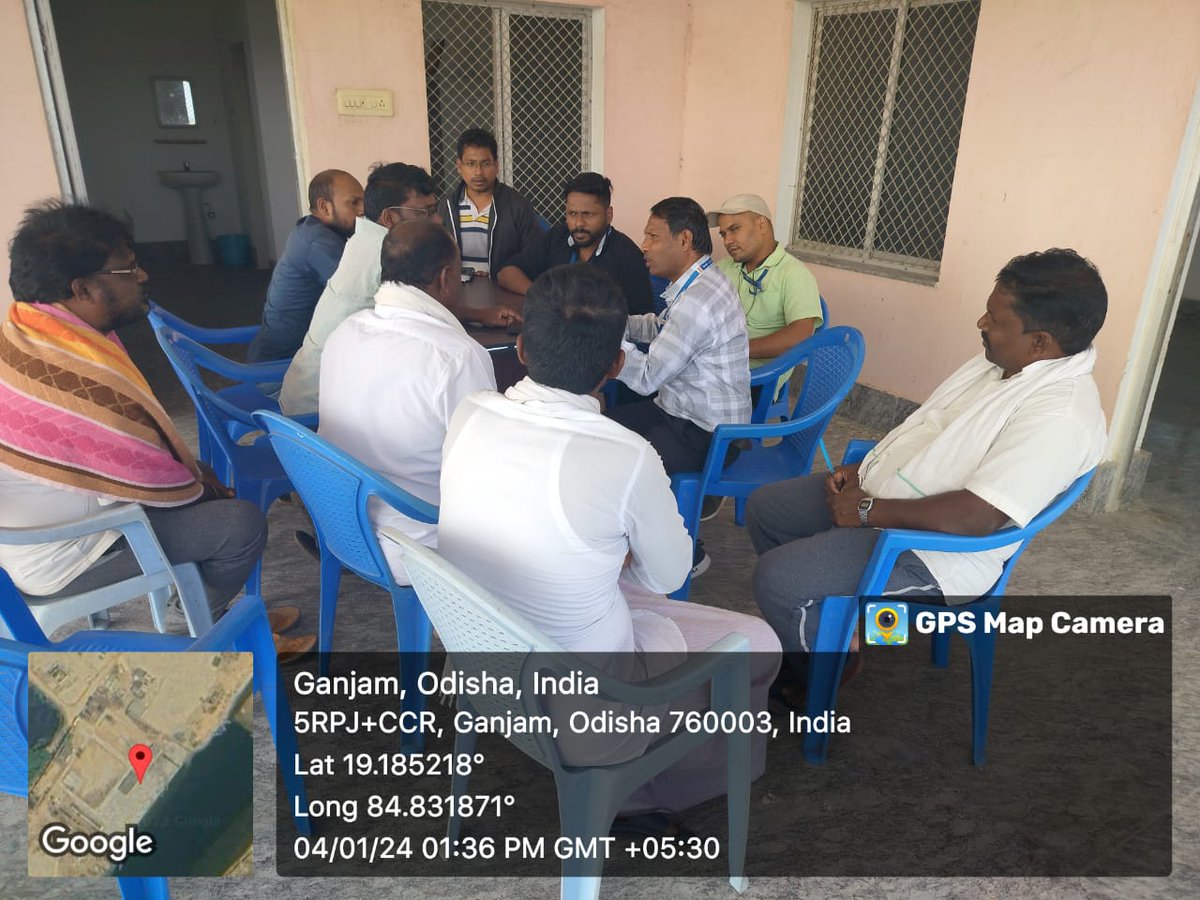 CifnetH's tweet photo. Pre-Sagar Parikrama saturation campaign! An awareness camp on 04-01-2024 #PMMSY &amp; #KCC was organised in Markadi village&amp;Gopalpur,Ganjam Dist,Odisha by CIFNET &amp; State Fisheries Officials; provided valuable information and received grievances from them.#SagarParikramaYatra #PhaseXI https://t.co/BOWL1UC73B