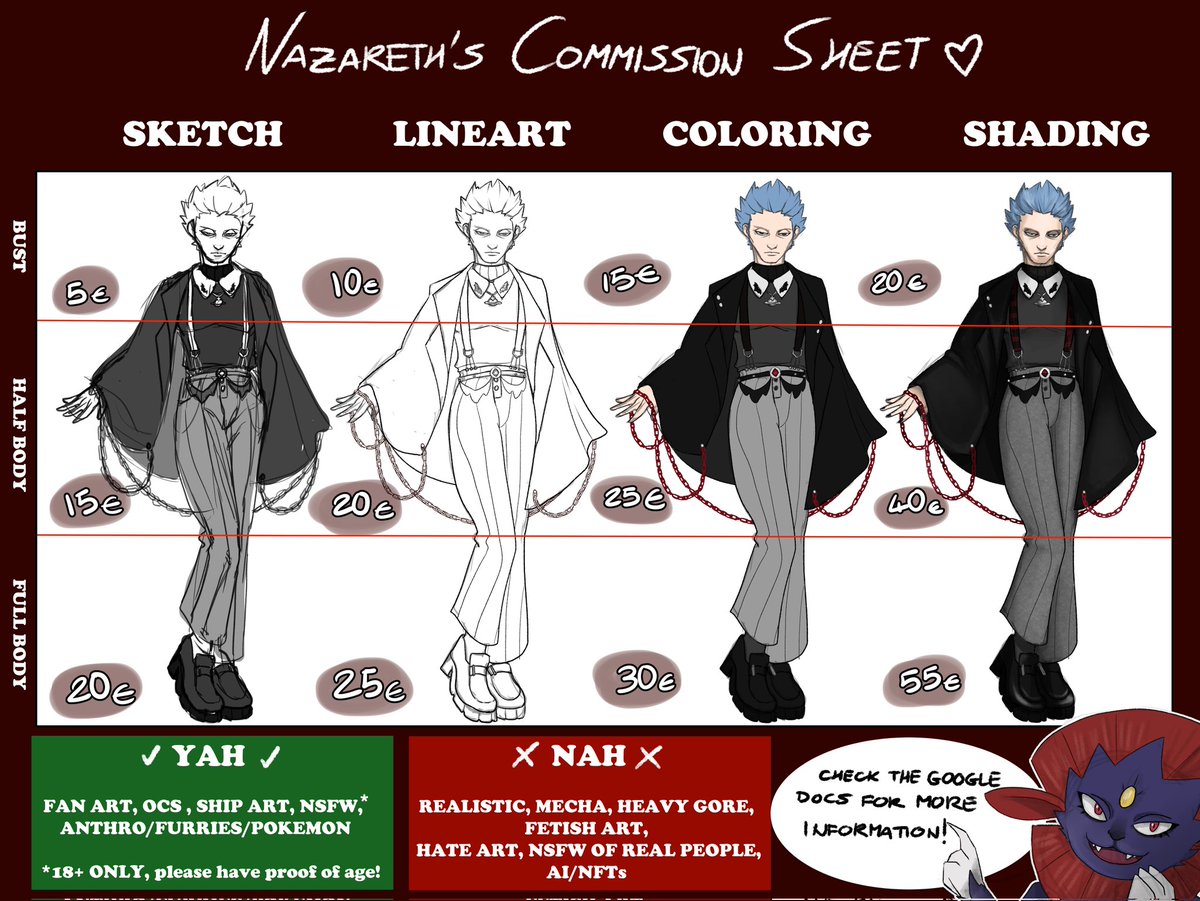 pierrotten1's tweet photo. It's finally here!! 🧡🧡COMMISSIONS ARE OPEN 🧡🧡
Keeping seven slots open for now! 
Check my doc for more info ⬇️
https://t.co/tgBxtttNcY https://t.co/DaP5bz9IV8