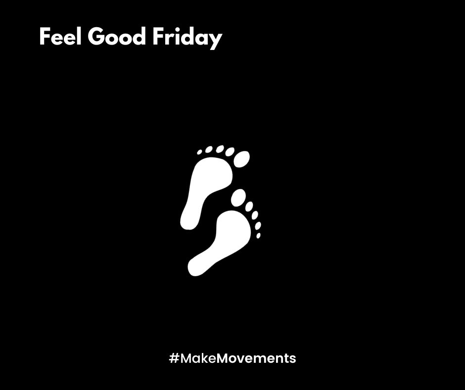 MakeMovements_'s tweet photo. The soles of your feet contain more sweat glands and nerve endings per square inch then anywhere else on your body. Take time this weekend - treat your feet.
#fridayvibes #FridayFeeling #feetcare #feelgood https://t.co/zhRuXIA0QJ