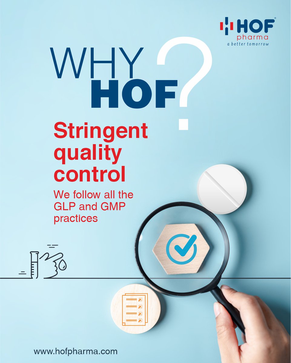 hofpharmaceuti2's tweet image. HOF, where quality is not just a goal but a practice.

#HOFIndia #WHOGMP #WHO