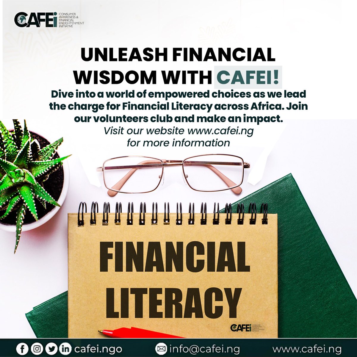 CAFEiNGO's tweet photo. Embark on a transformative journey toward consumer awareness and informed financial decision-making for a brighter future. Empower yourself by embracing knowledge to align your path with aspirations.
#thread #cafei #ngo #finance #consumer #conumerawareness #FinancialGoals https://t.co/bvGxwWOtcV