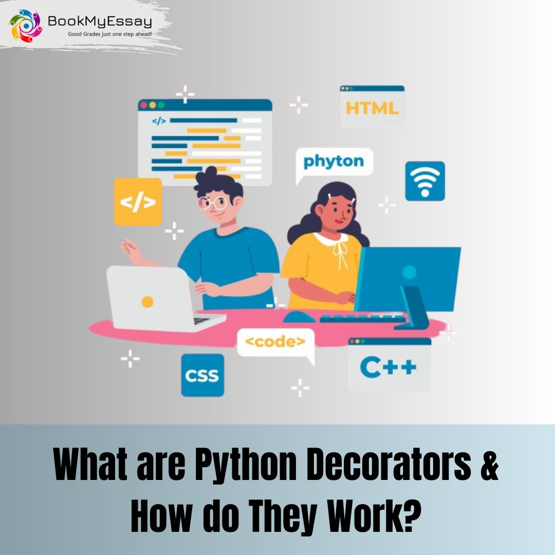 Book_My_Essay's tweet image. Unlock the power of #PythonDecorators with expert guidance from #BookMyEssay #PythonAssignmentHelp. Elevate your #Coding skills, embrace clean structures, and optimize functionality effortlessly!
Read More: t.ly/PQmvB
#CodingHelp #ProgrammingTips #AcademicHelp
