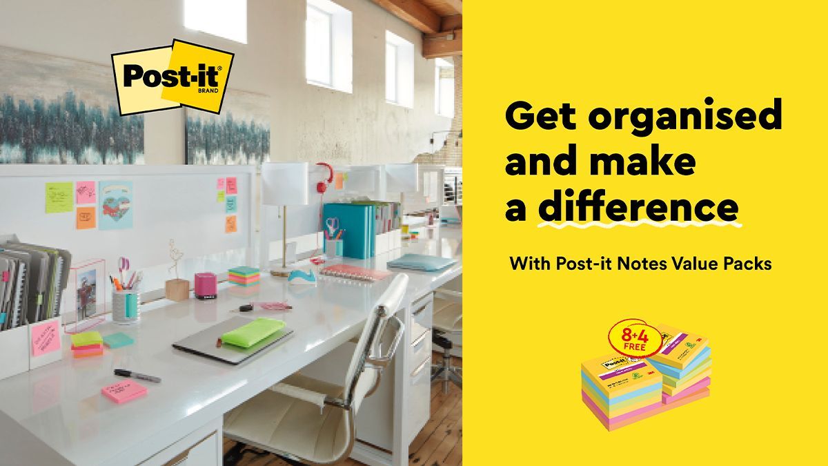 Our super-strong adhesive makes them stick even more securely than original Post-it® notes. Made from 100% PEFC certified paper. Ideal for taking notes during meeting or making lists! kps-online.co.uk