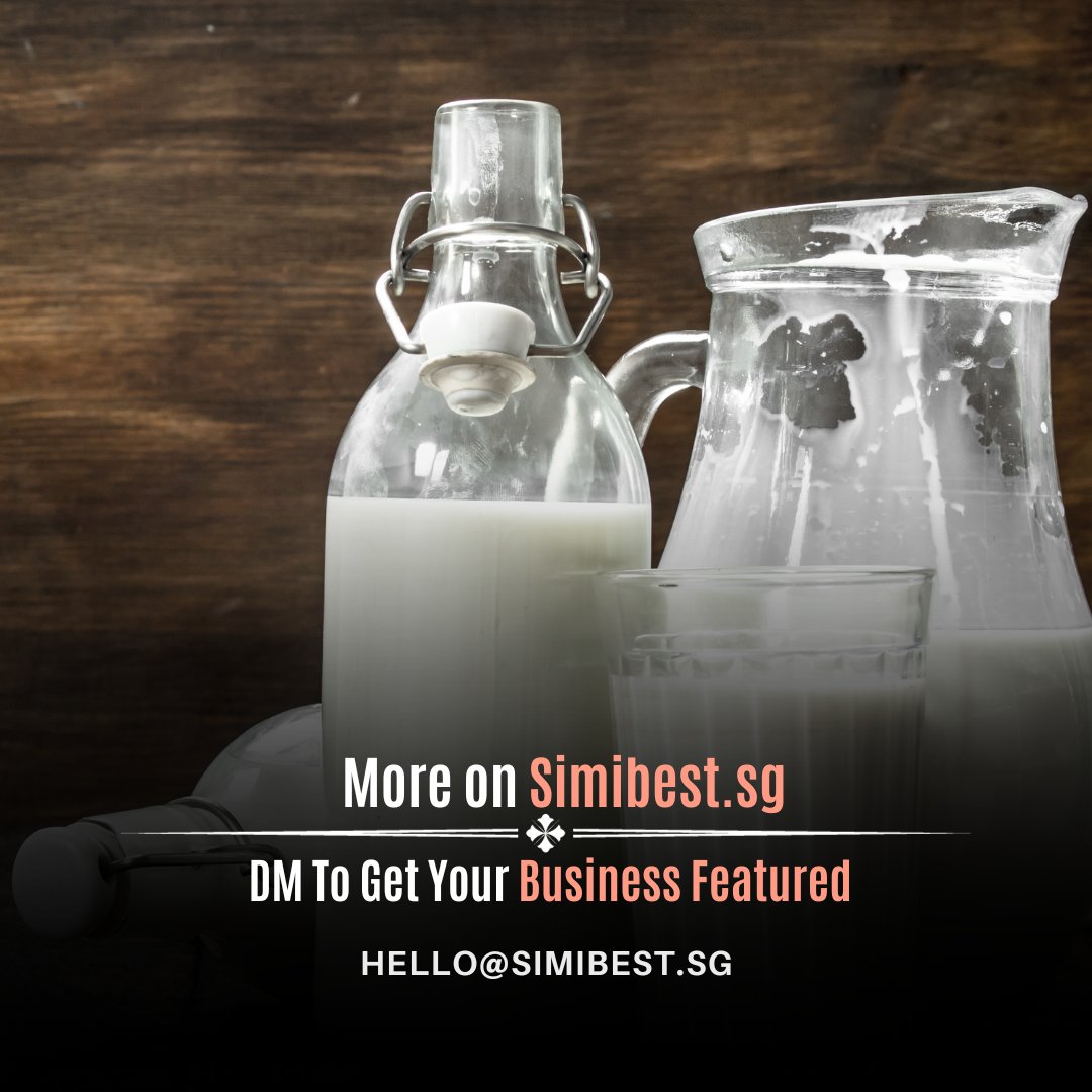 Indulge in the creamiest delight with Singapore's finest cow milk 🥛🐄

Check out the link below!
simibest.sg/best-cow-milk-…

For businesses interested in being featured, DM us or email us at hello@simibest.sg 📩
.
.
#milkperfection #singaporedairy #cowmilk #dairymilk #milk