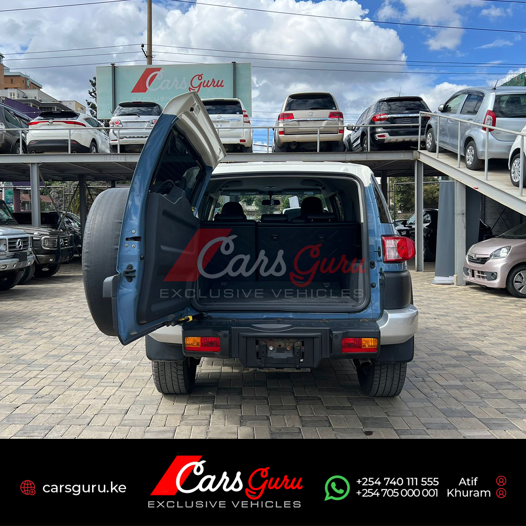 KhushiMotorsExp's tweet photo. 𝗧𝗼𝘆𝗼𝘁𝗮 𝗙𝗝 𝗖𝗿𝘂𝗶𝘀𝗲𝗿 𝟮𝟬𝟭𝟲 #newarrivals 🔥

✔️Stock No: A23-90
✔️Body Type: SUV
✔️Make: Toyota
✔️Model: FJ Cruiser

📞Contact Our Sales Team:
📱Khurram: +254 705 000001
📱Atif: +254 740 111 555

#Toyota #FJCruiser #cars #auto #kenya #carsgurukenya #nairobi https://t.co/YGCosiIqvo