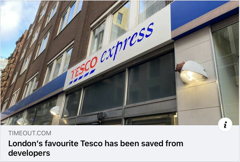 COMMUNITY NOTE: London does not actually have a favourite f*cking Tesco.