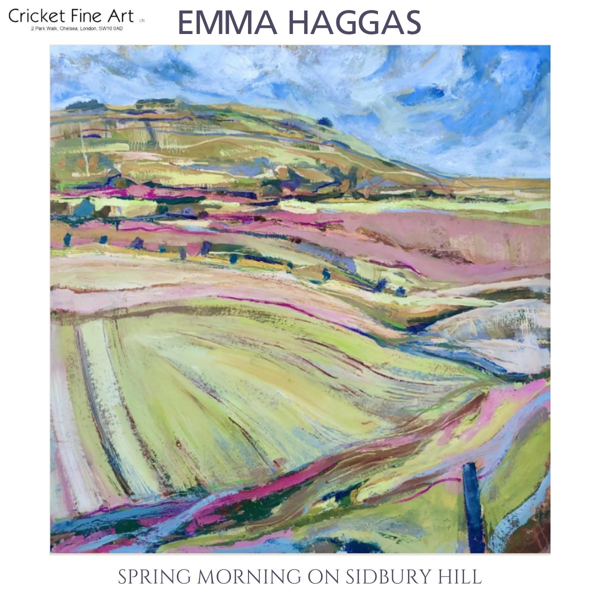 Spring Morning on Sidbury Hill by Emma Haggas⁠

Oil on board⁠
76 x 76 cms

Follow Emma's page via the link:
👉cricketfineart.co.uk/artists/95-emm…

#emmahaggas #cricketfineart #art #artist #contemporaryartist #landscape