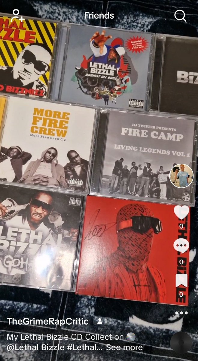 INTLGrime's tweet image. My @LethalBizzle CD Collection 💿 
vm.tiktok.com/ZGe2XVpoW/

#LethalBizzle #Grime #GrimeMusic