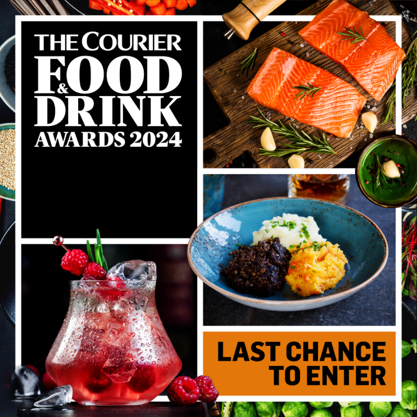 1 WEEK TO ENTER!

Join us as we celebrate and shine a light on the best of our food and drink community across Tayside and Fife.

Be quick entries close January 12th! 🕐

bit.ly/FDAWARDS

#CourierFoodandDrinkAwards