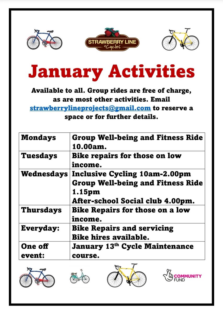 Lots of cycling opportunities #GetOutside #cycling #NewYear #bikelife #healthyhabits #exercise #healthy #wellbeing