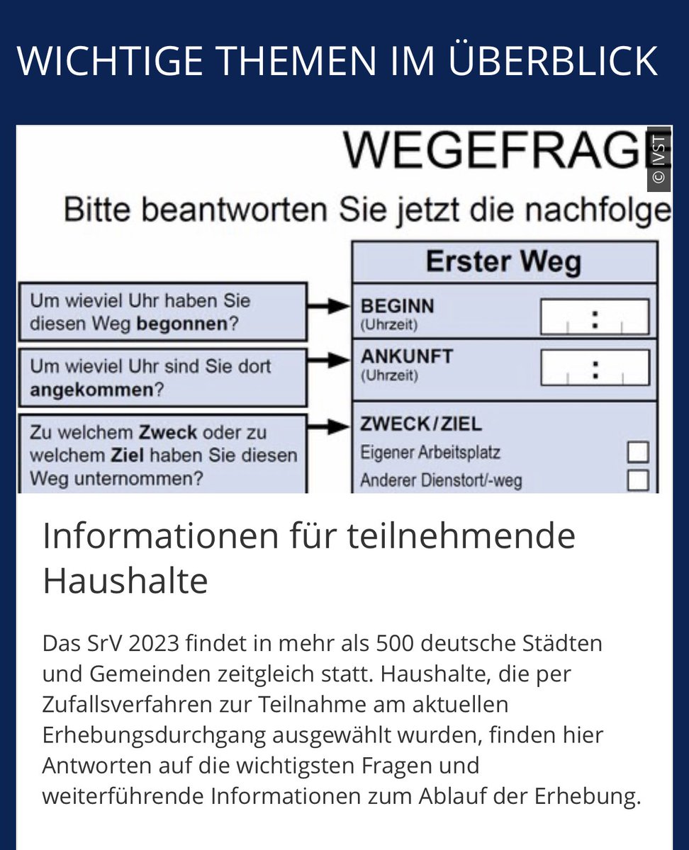 Die #Haushaltsbefragung zur Alltagsmobilität der TU Dresden geht in den Endspurt!

📬 Falls ihr die Tage #Post bekommt, bitte mitmachen! 

Alle weiteren Infos gibt es hier 👉🏻 kaiserslautern.de/buerger_rathau…