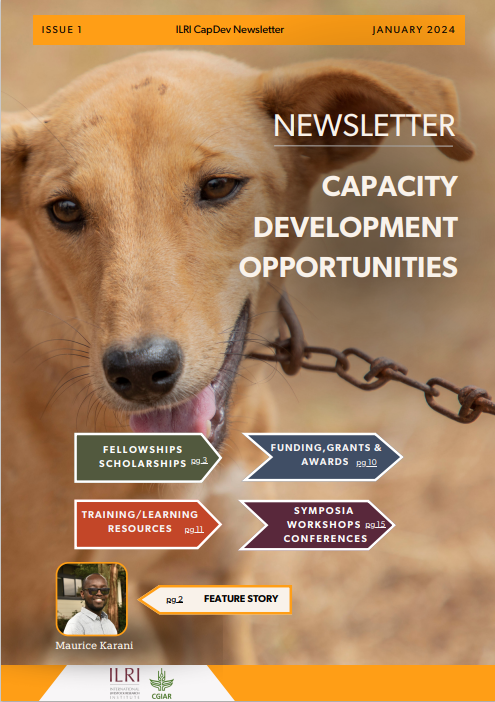 New year, new #CapDev newsletter! Find the latest opportunities in academic scholarships, trainings, funding and learning resources. And read about ILRI scientist @KaraniMaurice's journey to eradicate a fatal disease in Machakos County, Kenya. 👉 hdl.handle.net/10568/136903