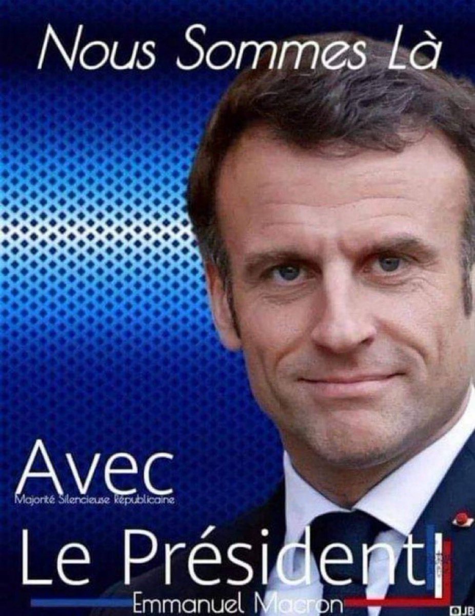 ❗️#NousSommesLà ❗️
#Macron #EmmanuelMacron #Renaissance #AvecMacron