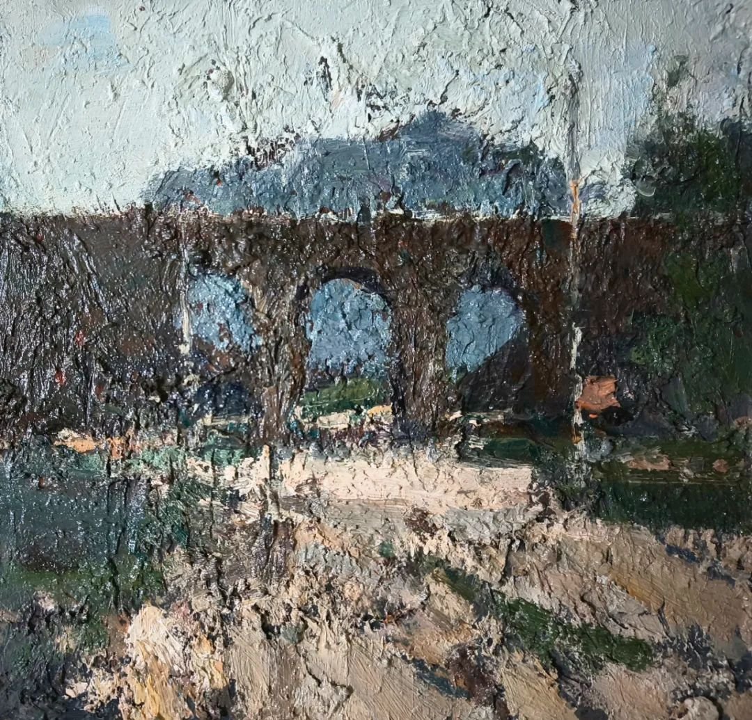 CAAofficialEN's tweet photo. Sun Jinggang’s #exhibition “The Residue of Paint” recently opened online, showcasing artworks crafted from paint residues. Sun is a #CAA professor. His pieces exude a natural, intuitive quality with a strong visual presence, presenting a dispersed overall sense. #CAAFaculty https://t.co/Dtk5EzDTj1