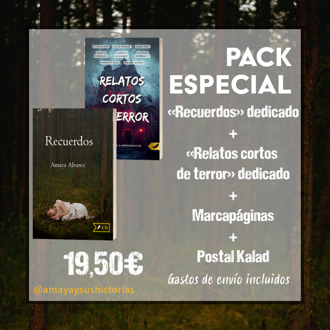 Hace mucho que no me paso por aquí, ya me conocéis y sabéis eso de que no me da la vida. Pero este año, me he propuesto dar a conocer mi trabajo sin tanto miedo o vergüenza y estas ofertas me parecen una buena manera de empezar 😉
De momento tengo 5 ejemplares de cada pack 🙃