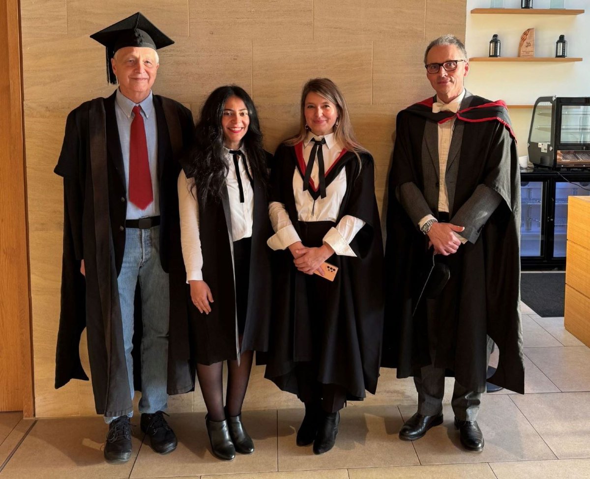 A huge congratulations to Nesreen A. El-Galy on a successful defence of her thesis at Oxford University in mid-December! You can read more about her research on our website: honorfrostfoundation.org/2019/06/20/nes…