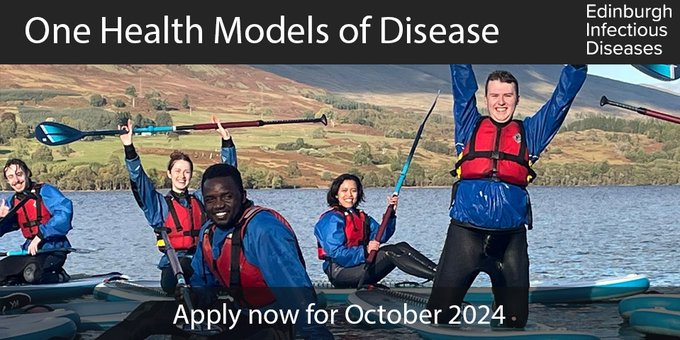 *REMINDER* Closing date for the @wellcometrust 4-year PhD programme in One Health Models of Disease PhD @roslininstitute @BiomedSelfSoc is 16 January 2024! All the details and how to apply ⤵️ ed.ac.uk/edinburgh-infe…