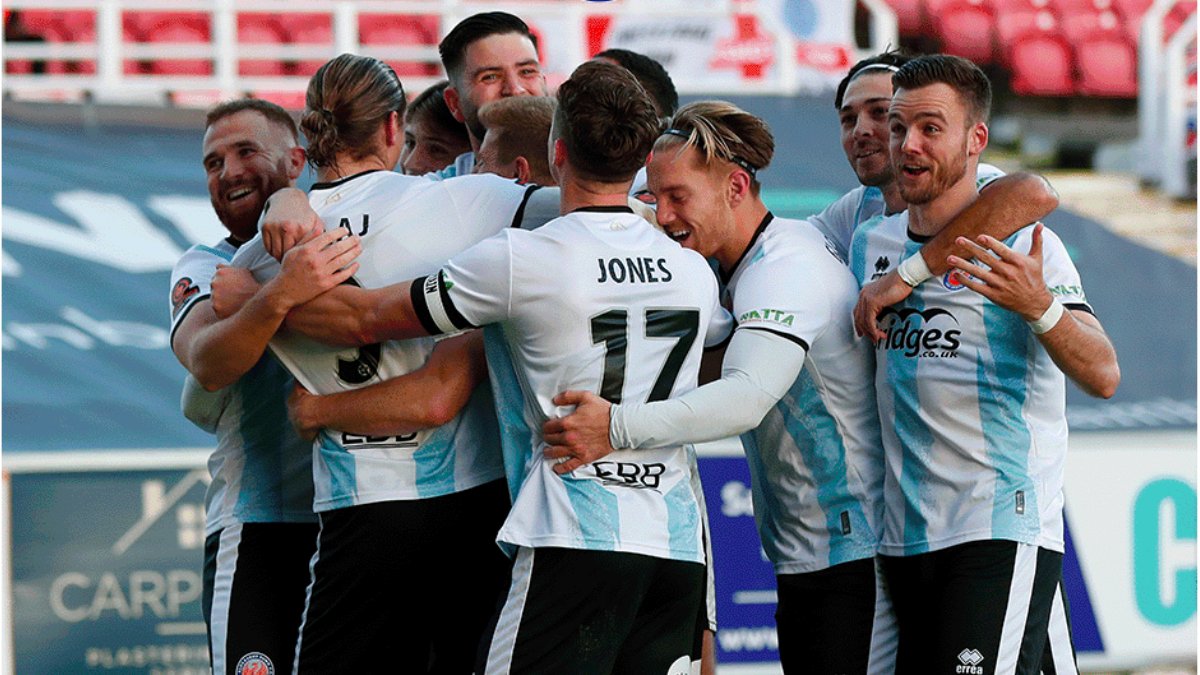 It's been an 𝘂𝗻𝗳𝗼𝗿𝗴𝗲𝘁𝘁𝗮𝗯𝗹𝗲 season for @OfficialShots in the @EmiratesFACup 🏆 Can they claim another scalp at the Hawthorns? 👀 Good luck, Shots 👊 📸 Ian Morsman #TheVanarama | @TheVanaramaNL