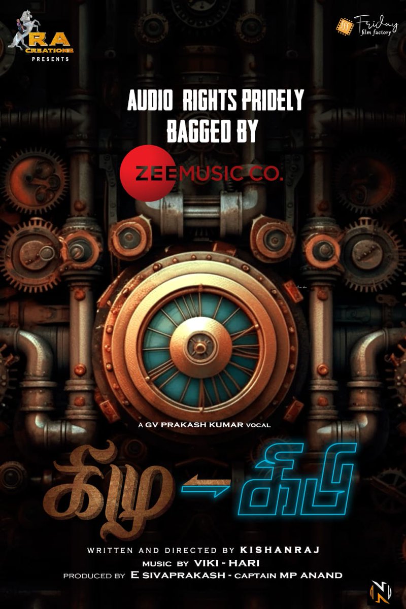 KollyStudio's tweet photo. #KiMuKiPi Audio Rights bagged by Zee Music..
Producer & Hero: @eprakashoffl
Producer: @MpAnand_PRO
Music partner: @zeemusicsouth
@SivaSarathi07 @sangeetha_official
@hhsallrouder @vigneshjoe1 @ramnathyuva @UdhyarajO @DirectorBose @KiranDrk @Ntalkies_offl @KskSelvakumaar https://t.co/swNzJF1Q7j