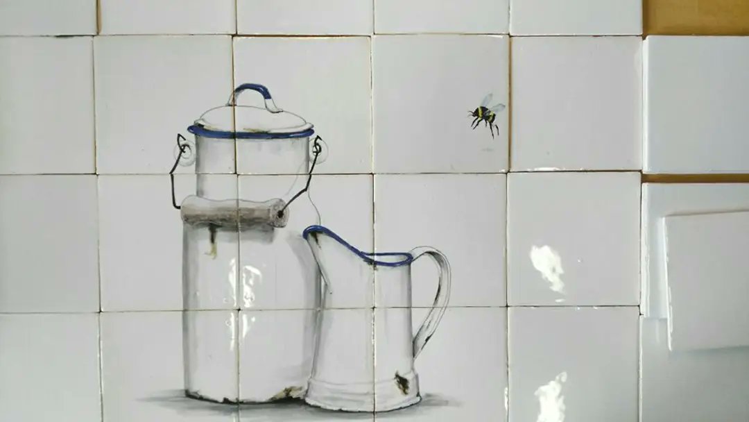 Milk &amp; Honey, handpainted by FRIEStile