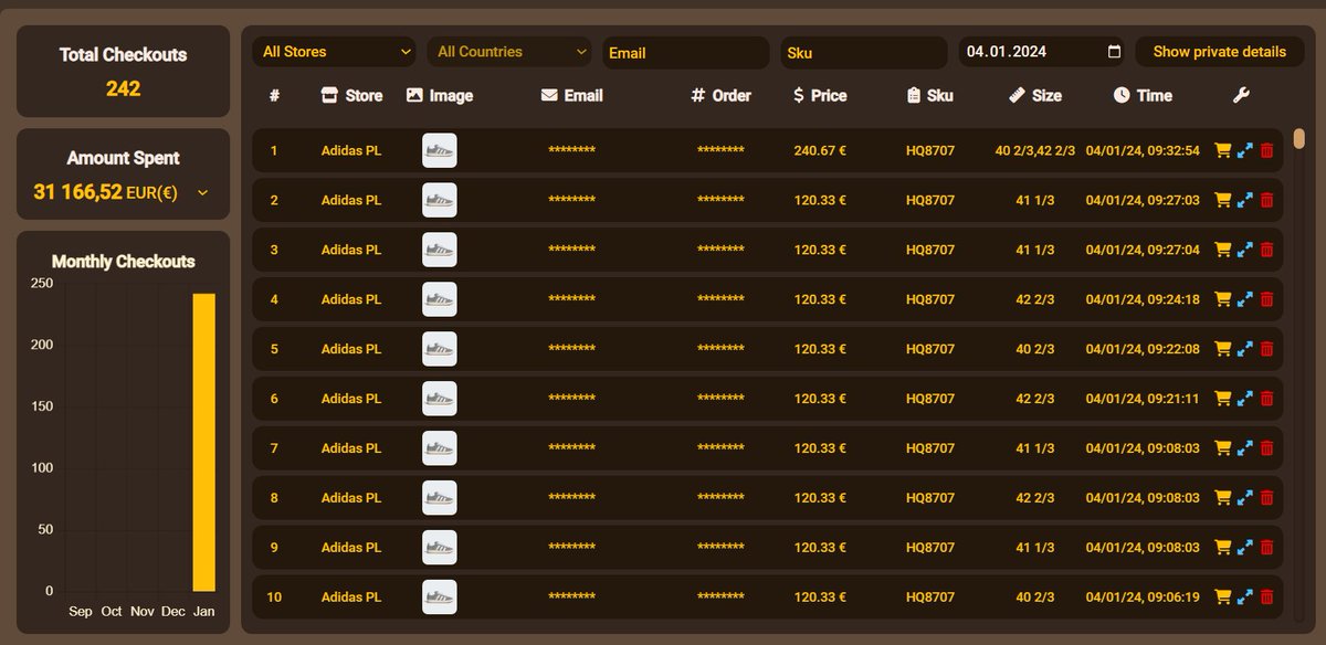 04.01 Campus restock
<a href="/panaiobot/">PanAIO</a>
<a href="/JIGIONotify/">JIGIO NOTIFY</a>
<a href="/CookerzyPL/">Cookerzy</a>
<a href="/dragonproxies_/">Dragon Proxies</a>
<a href="/PorterProxies/">Porter Proxies</a>