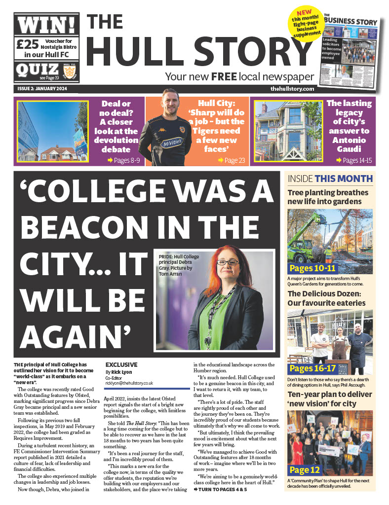 OUT NOW: The second edition of our new FREE monthly newspaper for #Hull is available from today. We're filling up our stands across the city throughout the day & delivering to our friends @hull_libraries 🗞️