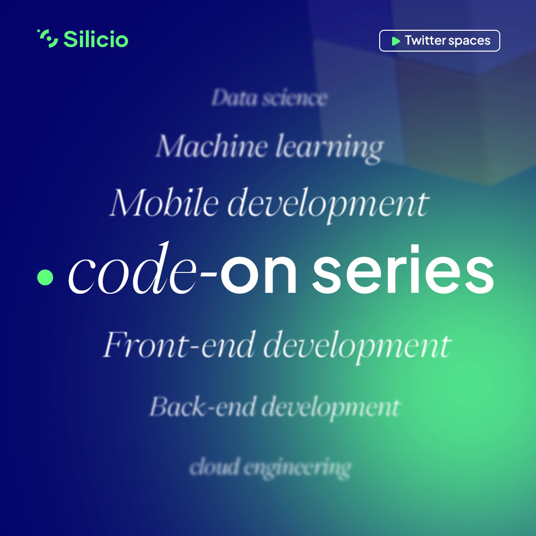 Hey TechStars,
Our first act of the year!🥳

Get ready to dive into the world of tech with Silicio's 'Code-on' series, your gateway to learning, gaining insights from seasoned professionals, and crafting your career path in the tech industry.

Follow for more updates💚