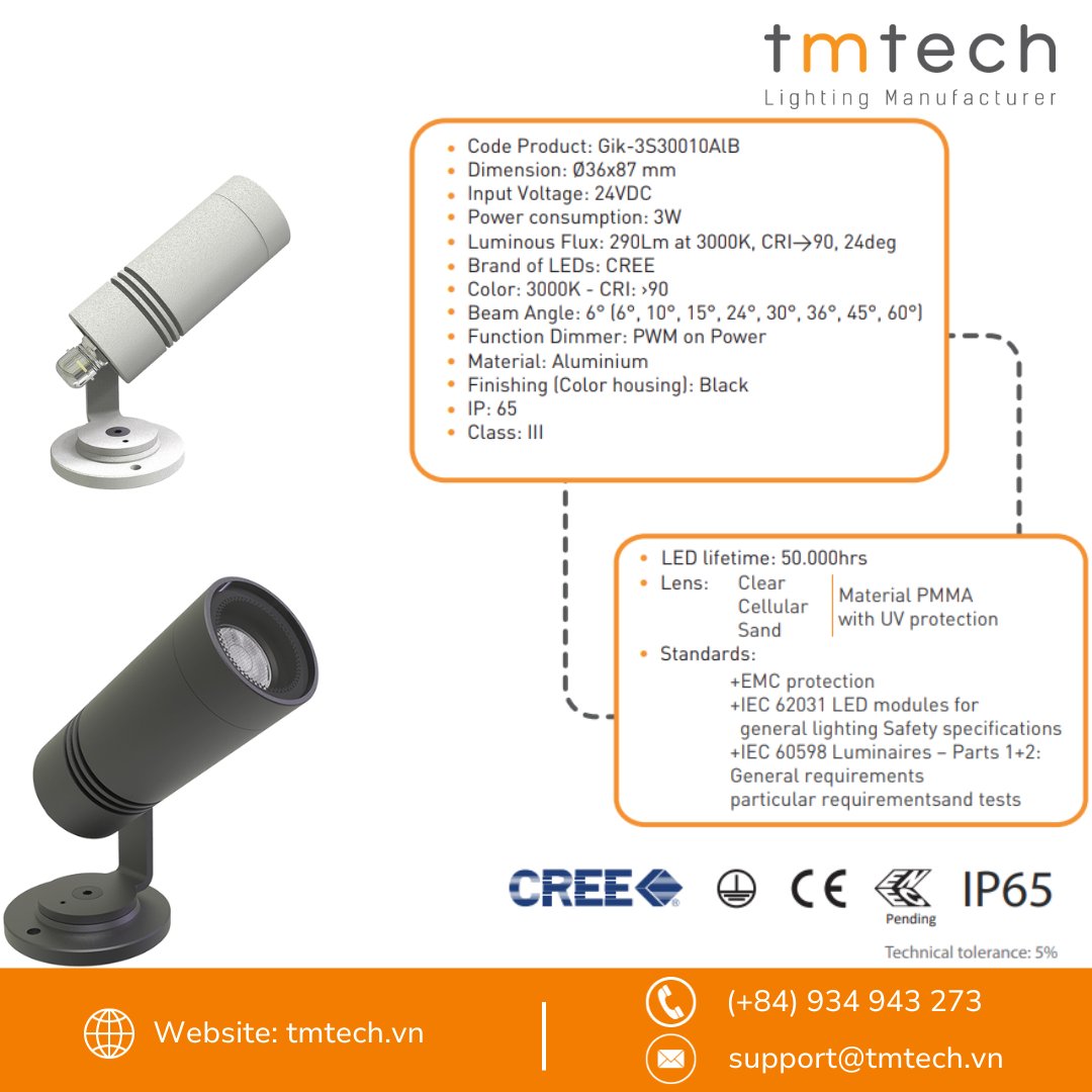LinhTMtech's tweet image. If you&apos;re looking for a landscape lighting product, don&apos;t miss out on GIK-3 from TMTECH Lighting.

Discover more: tmtech.vn/products/proje…
#tmtech #tmtechvietnam #tmtechlighting #tmtechmanufacturer #tmtechlamp #outdoorlighting #outdoorlights #outdoorlight