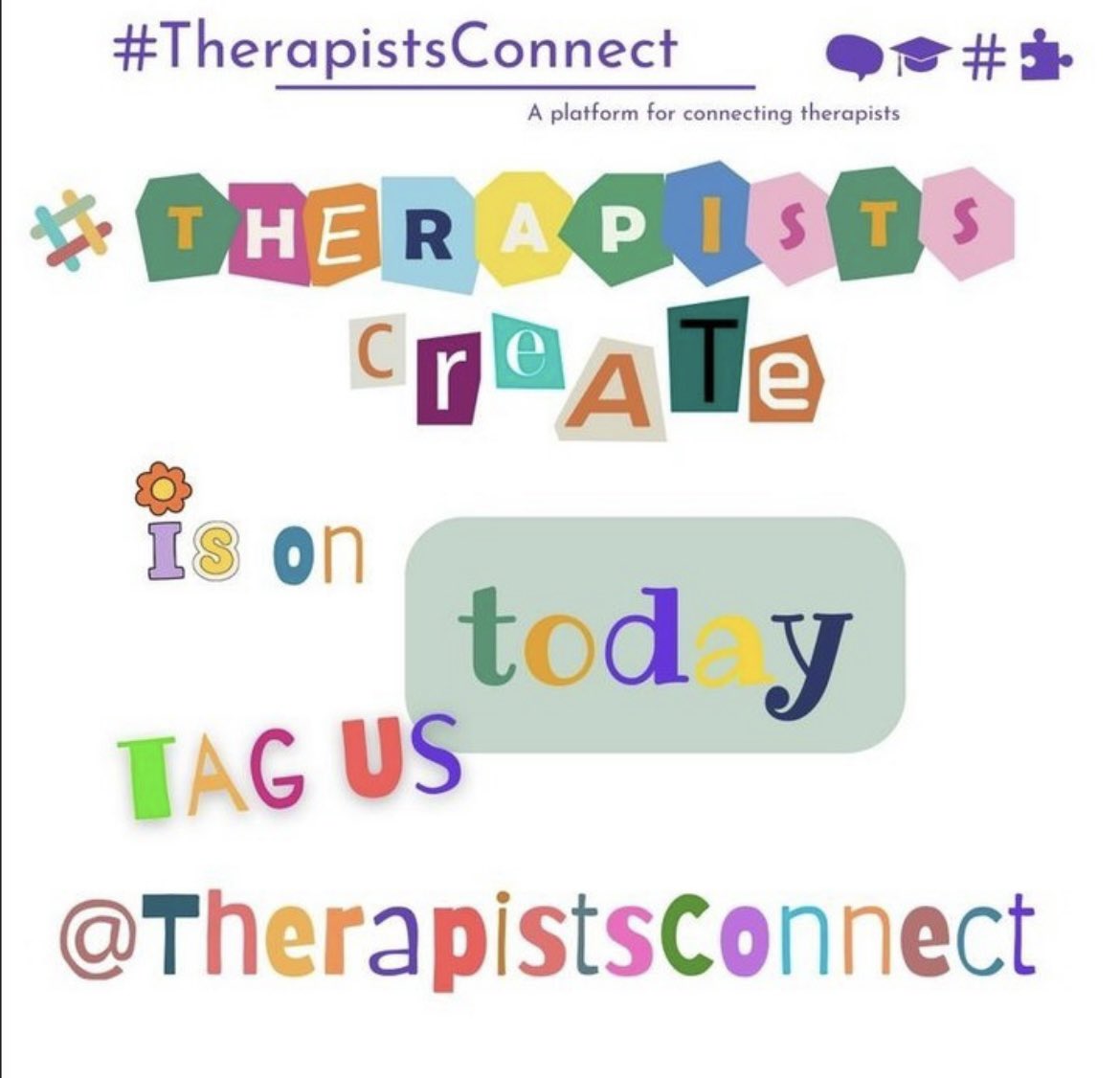 cazbinny's tweet photo. Hey,happy Friday! #TherapistsCreate is today at 6pm over on Instagram. It’s the new year,&our theme is ‘new shoots’.
It’s the #TherapistsConnect birthday tomorrow&it feels a great time for me personally,to reflect in a creative way on where we are as a community. See you there! https://t.co/74QtHFvSi9