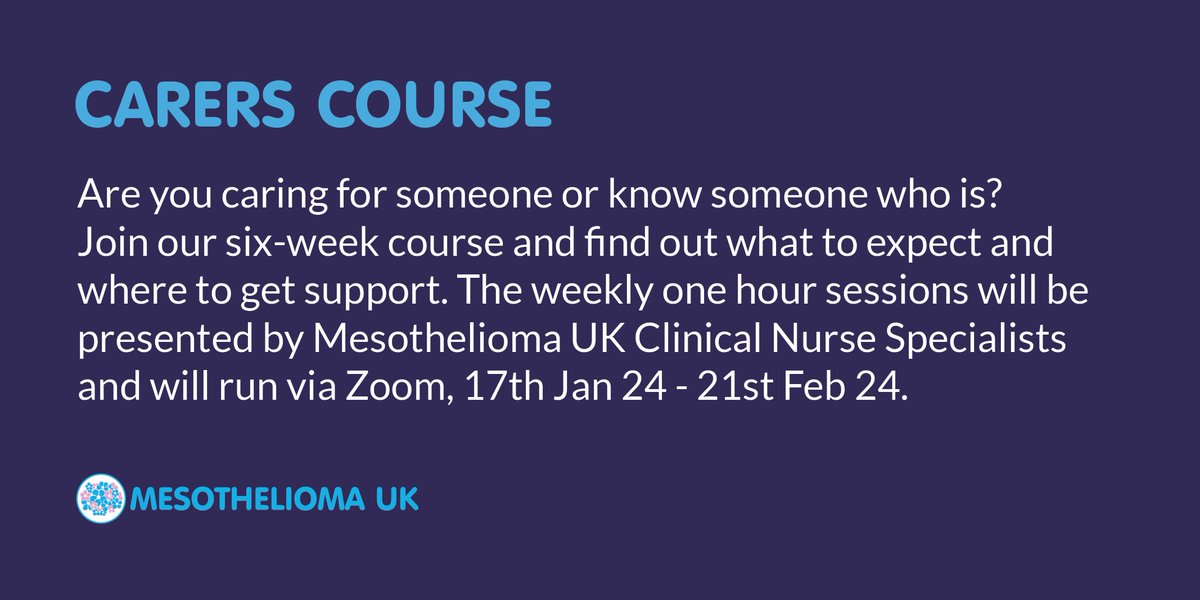 Mesothelioma UK tweet media