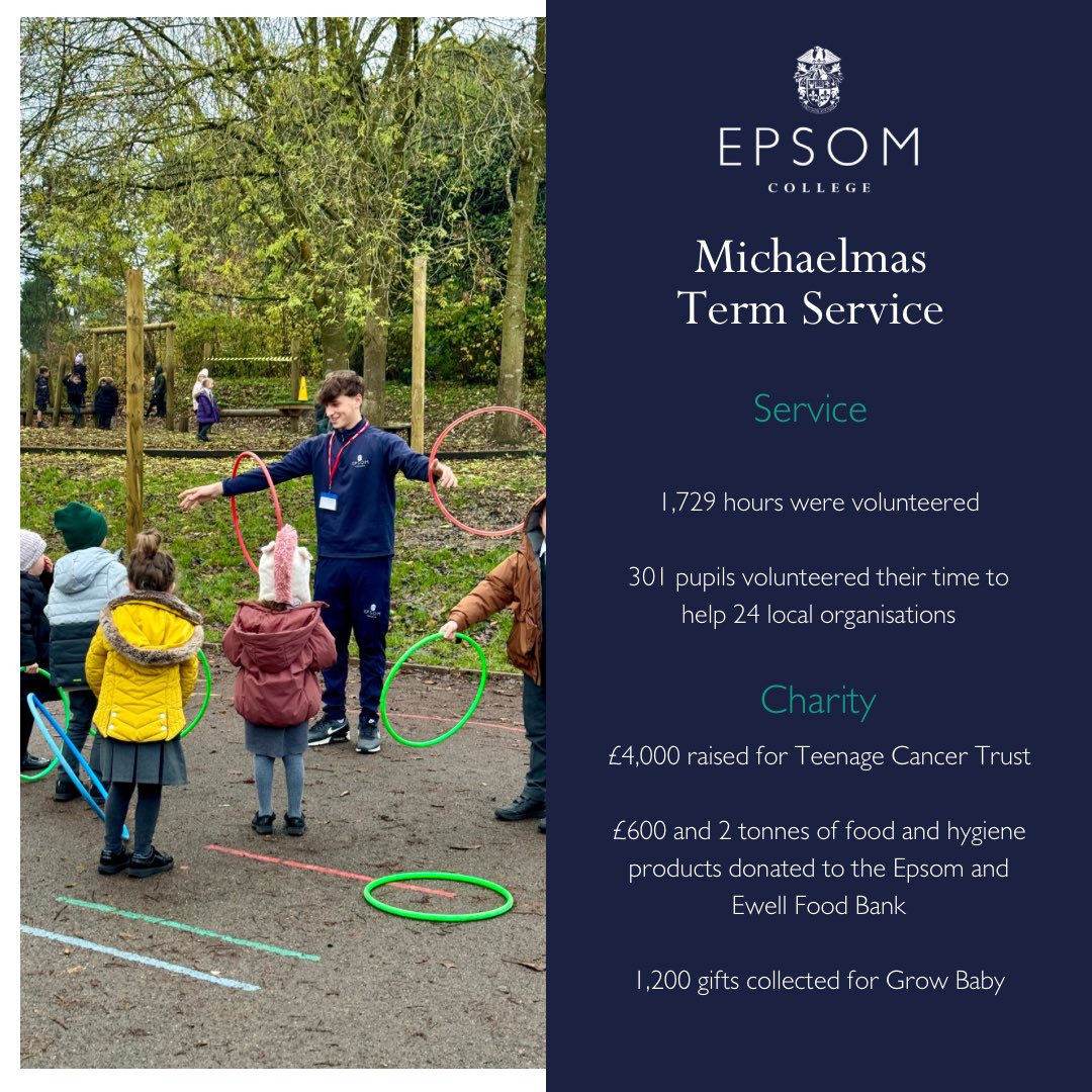 Epsom College tweet media