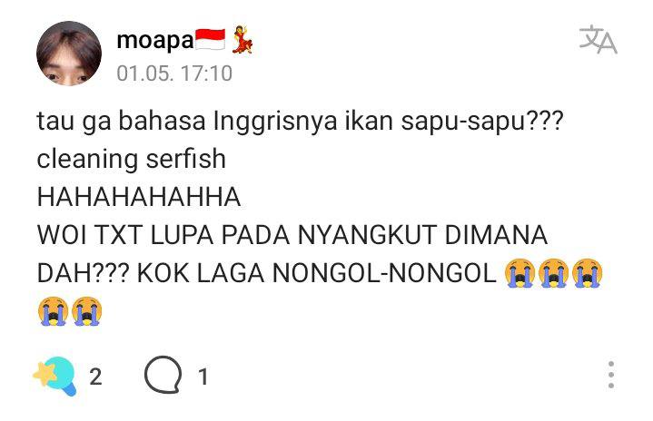 starfess's tweet photo. -star lewat tl lucu bgt moa mulai frustasi 😭 https://t.co/Gj3nu7b51j