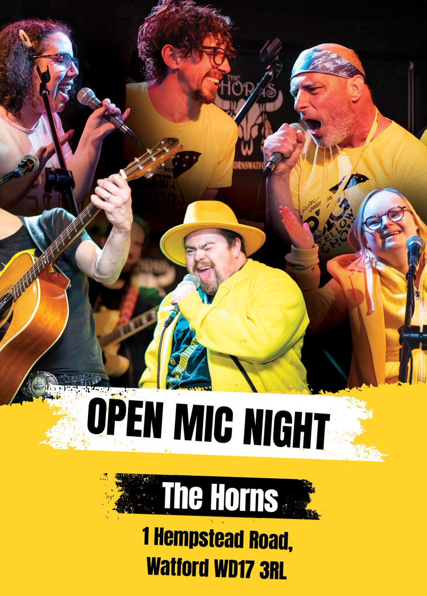 We’re thrilled to say our amazing Open Mic Night is back at The Horns - 3rd Tuesday of every month. Join us for a fabulous night of live music featuring our rockstar members alongside our professional musicians! First show is on Tuesday January 16th, music starts at 8pm
