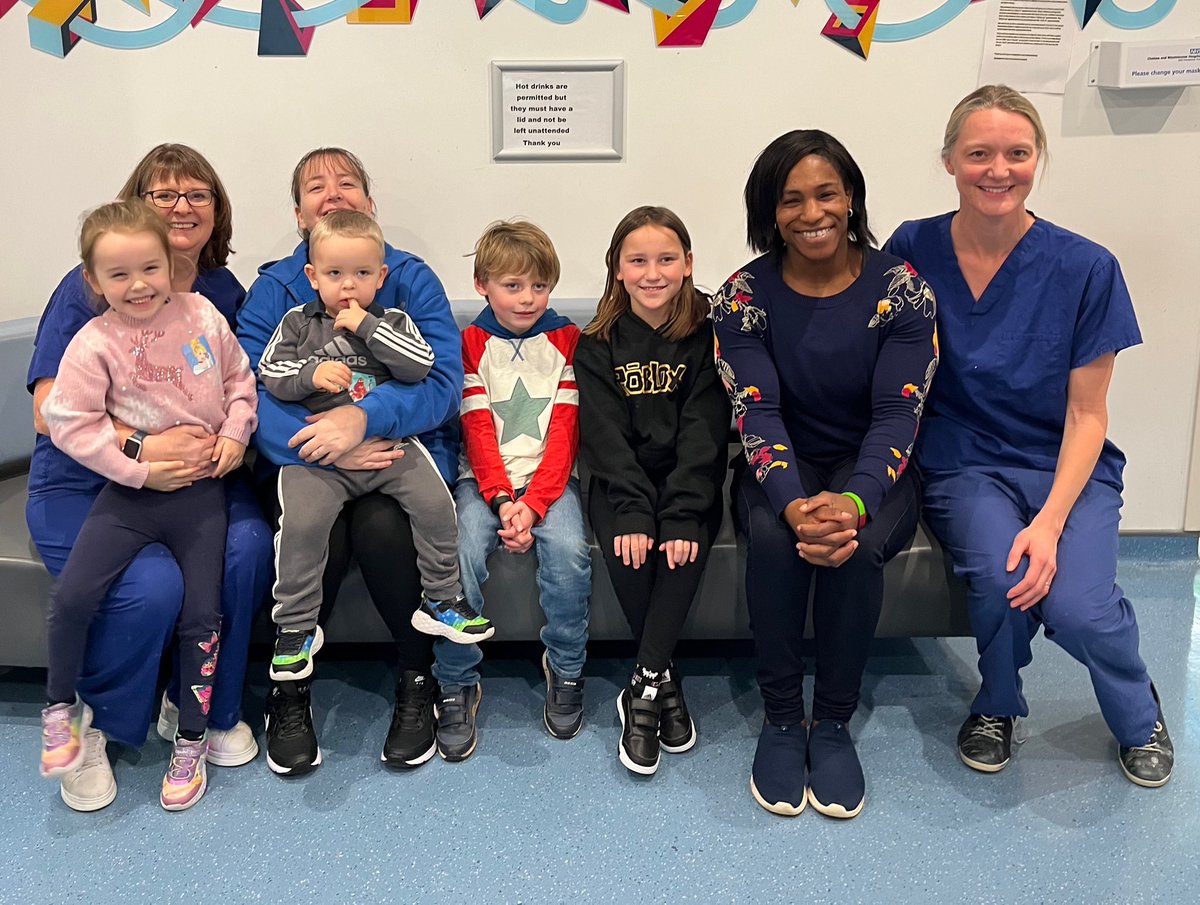 Love being an ambassador for @STEPS_Charity. Thank you Chelsea & Westminster Hospital for letting me observe a clinic and speak to parents & children affected by clubfoot. I was born with the condition and I felt truly inspired to see the good work being done to support families.