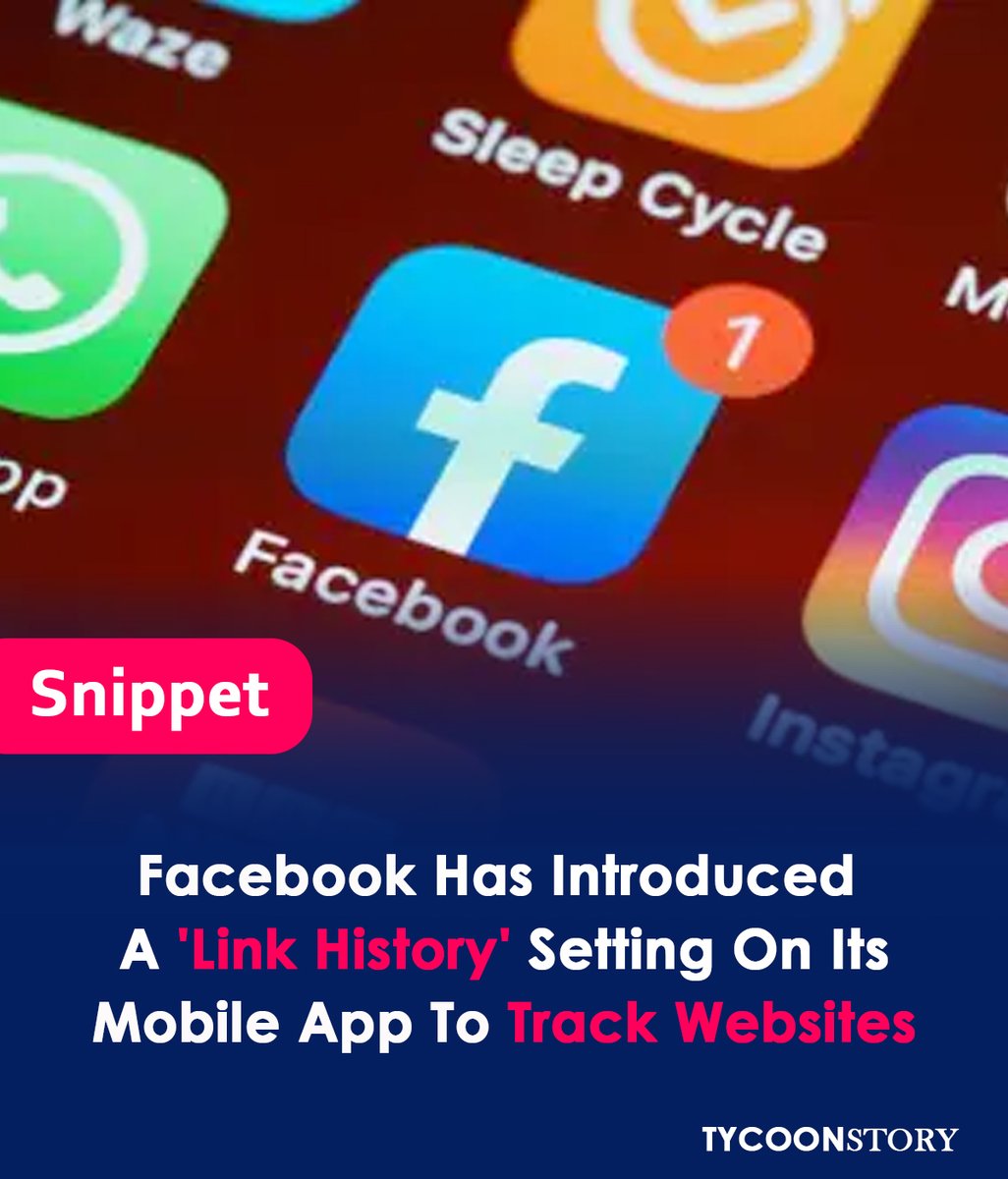 TycoonStoryCo's tweet image. Facebook Launches Mobile App &apos;Link History&apos; To Monitor Websites

#LinkHistory #FacebookTracking #MobileAppUpdate #WebsiteTracking #PrivacyConcerns #OnlineActivity #DigitalFootprint #InternetTracking #DataPrivacy #OnlineSecurity @facebook  

tycoonstory.com