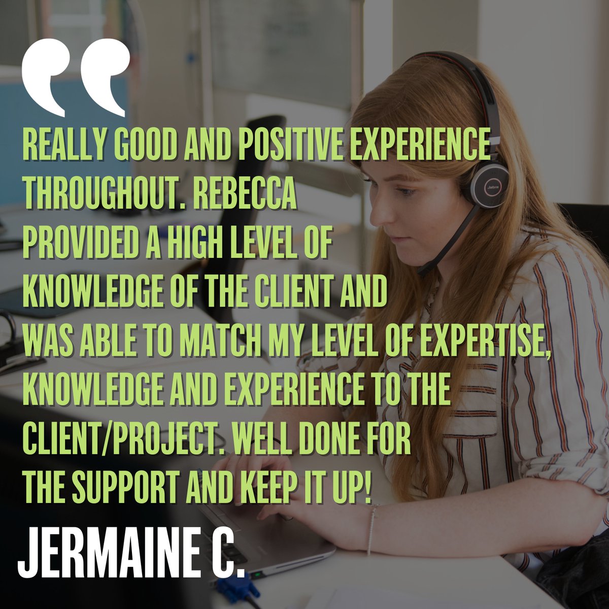 Fantastic feedback for Rebecca! 👏👏 Great job! 🌟

Connect with us if you're in search of a fresh career opportunity or have open positions to fill.

📲 Call Us: 0161 832 7463
✉️ Email: info@silven.co.uk
🔗 Visit Us: silven.co.uk/contact-us

#Consultants #Recruitment