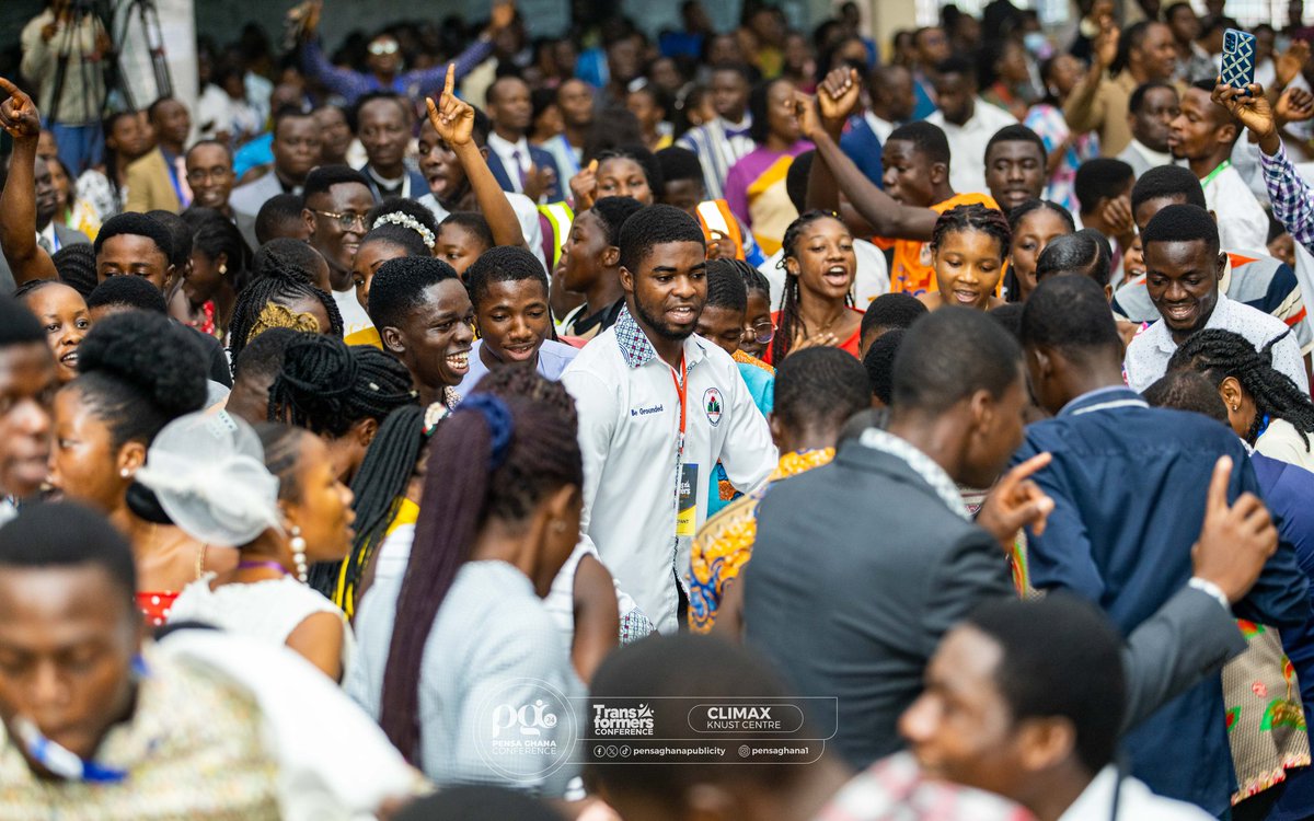 pensaghana1's tweet photo. The Pensa Ghana Conference, the Transformers' Conference climaxes today at all centres.
πΈ | Here are some scenes from kNUST
#PGC24 | #TransformersConference | #YoungAndUnleashed | #PossessingTheNations https://t.co/SvaMsiUE0i