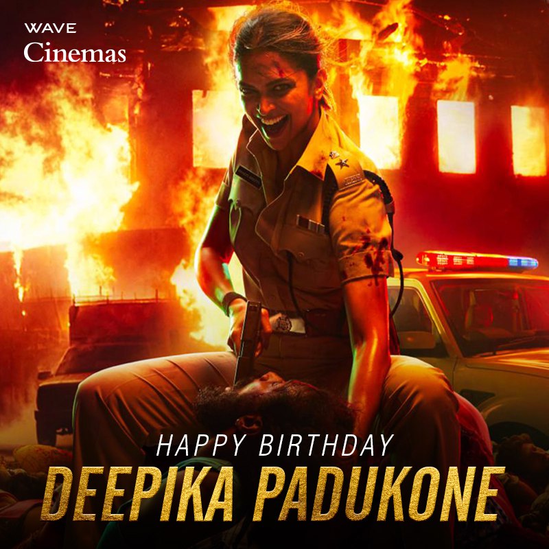 Wishing a very happy birthday to gorgeous and talented @deepikapadukone 

May you have a great year ahead.

#happybirthdaydeepikapadukone  #hbddeepikapadukone #deepiakpadukone #celebritybirthdays #Wavecinemas