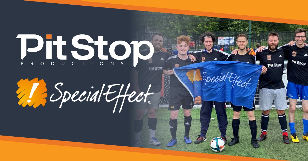 We're so happy to support the incredible charity @SpecialEffect throughout 2024! SpecialEffect believe that everyone with disabilities should also have the chance to enjoy video games for fun and inclusion. 🧡🎮 #pitstopproductions #specialeffect #gamesindustry
