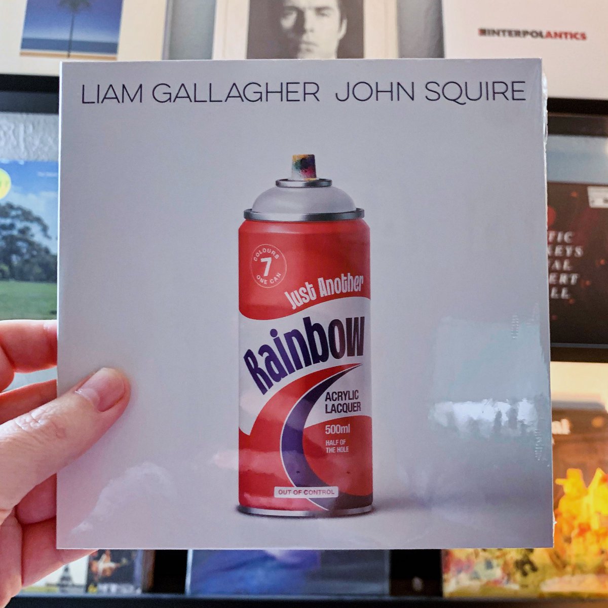 Liam Gallagher &amp; John Squire, sounding exactly like Liam Gallagher &amp; John Squire. Into it 👌🏻

#LiamGallagher #JohnSquire #Oasis #StoneRoses #TheSeahorses #BritPop #Vinyl #RecordCollection #JustAnotherRainbow