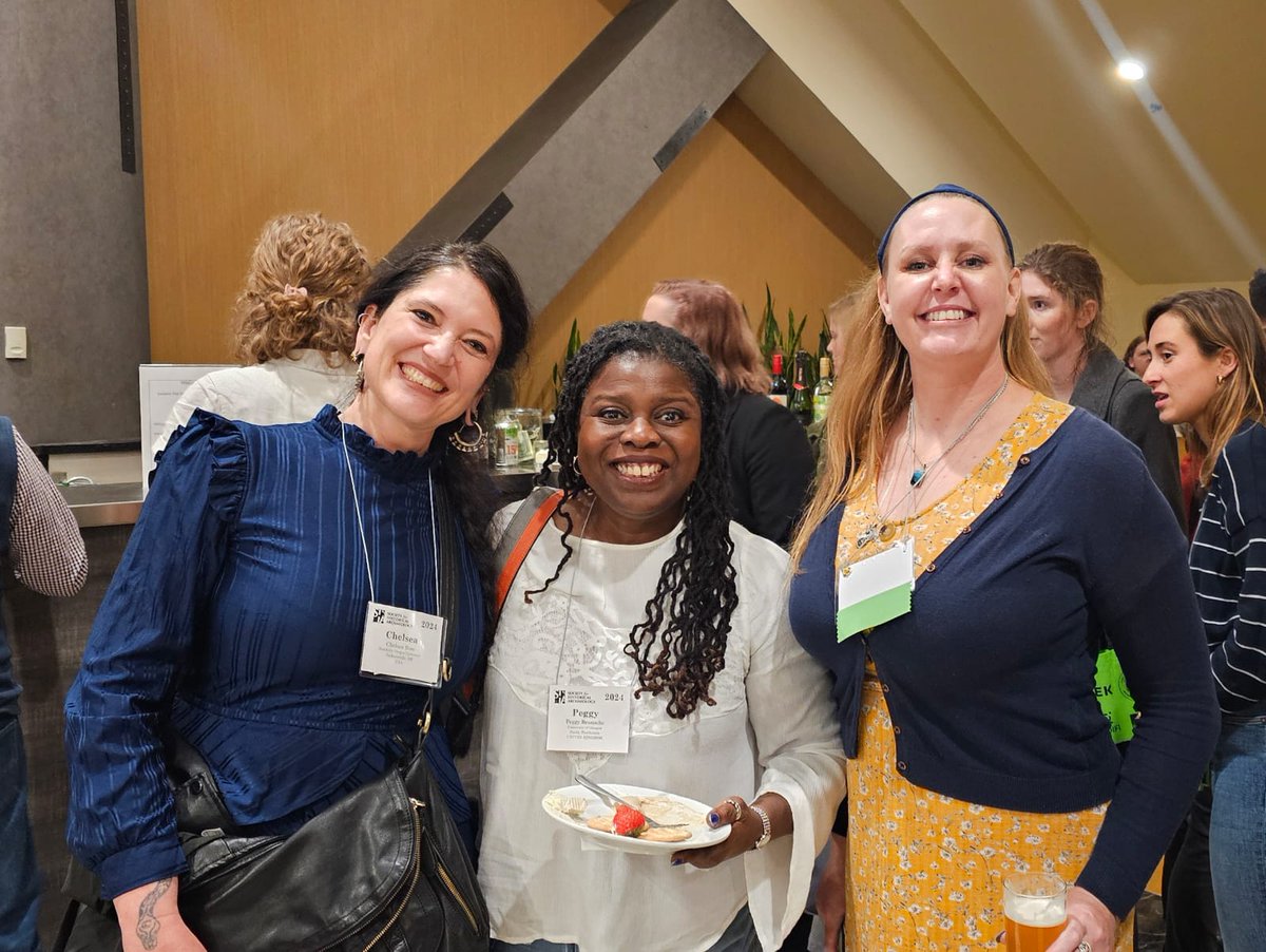 Catch up with Past Preservers experts Chelsea Rose, Dr Peggy Brunache &amp; Alicia Johnson at #SHA2024 this week!