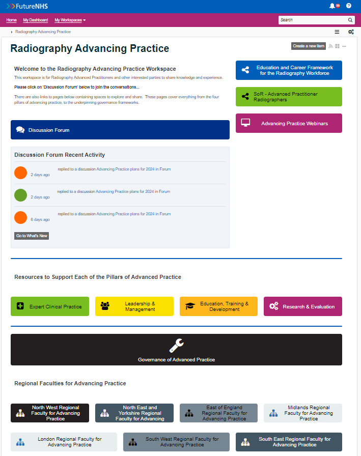 New Radiography Advancing Practice Forum. Are you an aspiring, training or qualified Enhanced, Advanced, or Consultant Practitioner - Join us to share developing practice and discuss new ways of working within the 4 pillars @SCoRMembers @NHSE_WTE future.nhs.uk/RadiographyAdv…