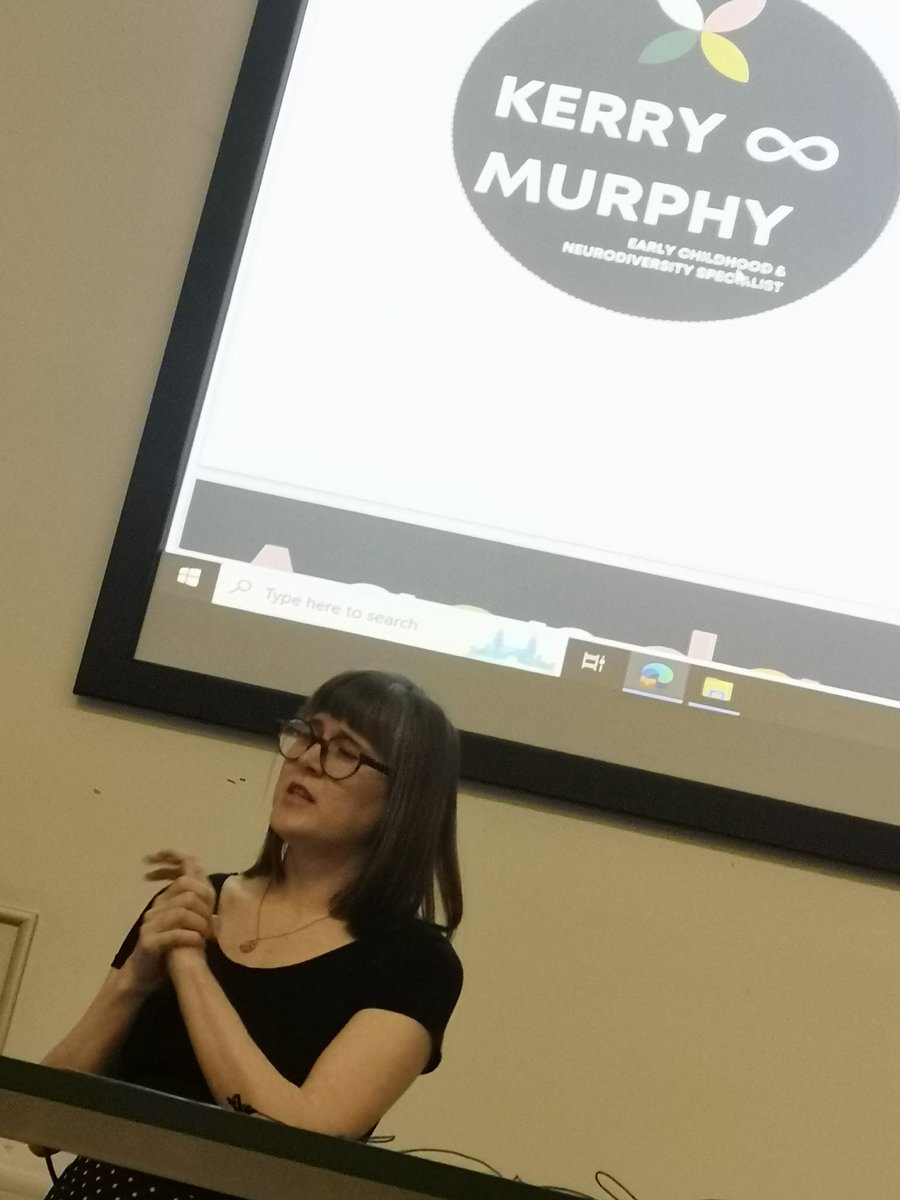 Kerry Murphy has got us all up and shaking off our anxiety before reminding us that inclusion must not be an add or an afterthought. 'Children don't have special needs, they have human needs.' #NewhamEY24