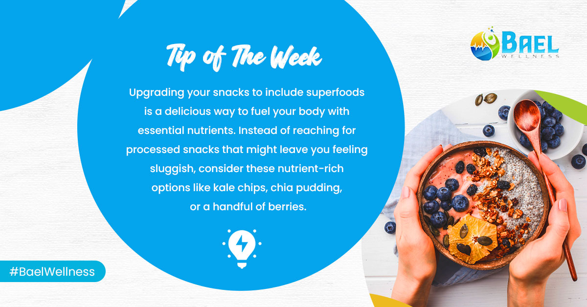 baelwellness's tweet image. Snack time, elevated! 🚀 Trade the ordinary for the extraordinary with superfood snacks. Dive into the world of tasty wellness!

#SnackUpgrade #FuelYourBody #SnackSmart #SuperfoodFuel