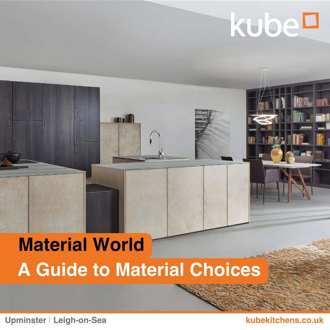 At Kube Kitchens, we know that crafting a kitchen that seamlessly marries style and function requires careful consideration of materials and textures. Join us as we explore the most popular material choices > kubekitchens.co.uk/news-details/k…