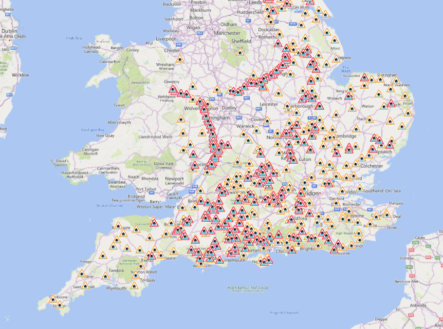 There's still plenty of #floodwarnings in place this morning throughout #Wiltshire please remember to drive carefully and remember some of your usual routes may be adversely effected #flooding #drivecarefully