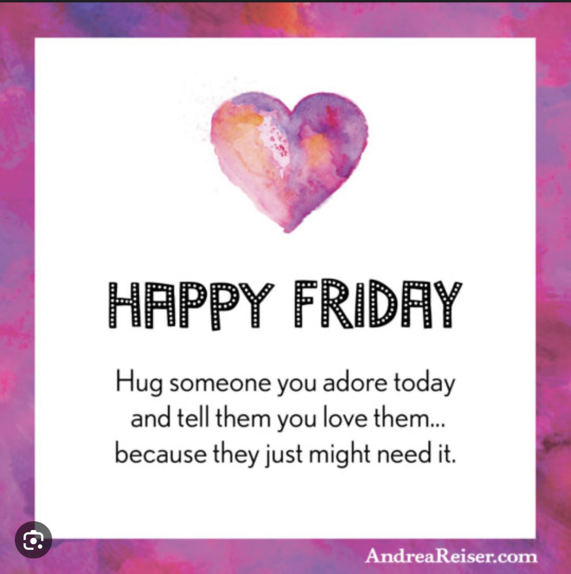 Good morning. I adore you all! 🤗 Happy Friday! 🕊️💛☀️