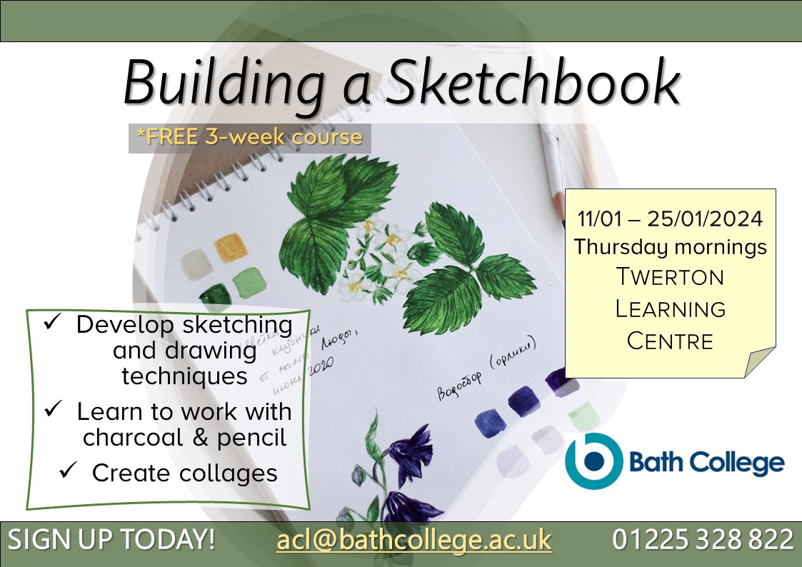 Unleash your creativity as you delve into the world of sketching and drawing, honing your skills with pencil, charcoal, and pastels. Join our FREE course and transform blank pages into a personal gallery of expressive masterpieces! 📷