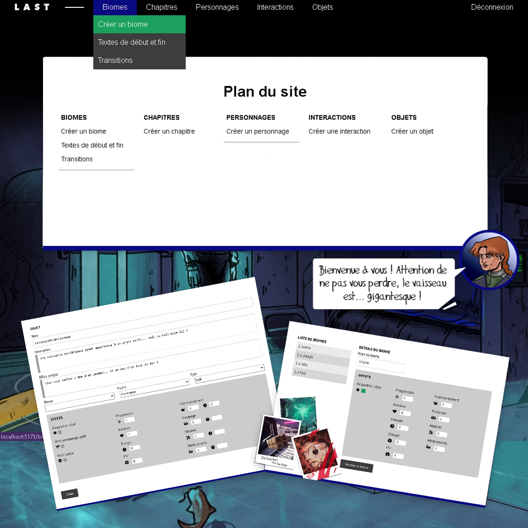 SpaceBlightX's tweet photo. 🚀✨ LAST V1.0 est là ! Notre Logiciel d'Aide à la Saisie des Textes, un éditeur intuitif qui simplifie la création de scénarios. Prêt à vivre des histoires inoubliables ?
#LAST #GameDevTool #Storytelling #Innovation #SpaceBlight https://t.co/tO5H5GUZXB