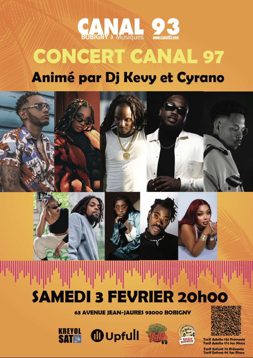 AsherToto's tweet photo. Yes Fam ! C'est l'événement de la culture caribéenne à ne pas manqué, dans l'écrin magique de la salle Canal 93 - Bobigny .
Je serais présent pour partager avec vous quelques titres.
Animé par Dj kevy et Cyrano 
Billetterie:
https://t.co/NHjNjEWfCP

Jah béni ! 
#concertlive https://t.co/D4IXAVj6vw